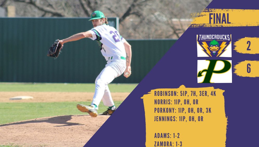 T-Ducks drop midweek to Paris JC Thunderducks will be back in action Wednesday at home vs. Brookhaven