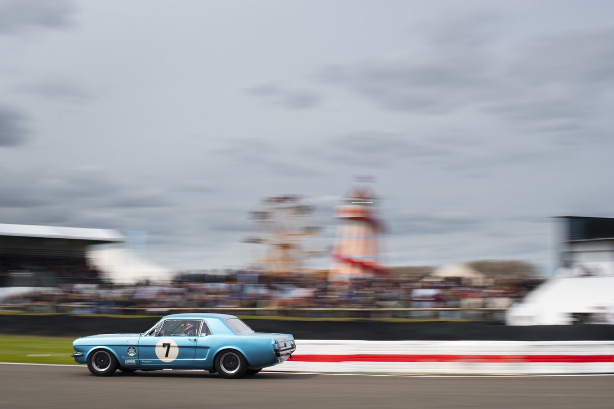 jimfarley98's tweet photo. It was so special being at @GoodwoodRRC to celebrate 60 years of @FordMustang! Great to see our @Ford employees and dealers and honored to have raced in the Ken Miles Cup, driving the No.7 @AlanMannRacing-prepared 1965 Ford Mustang. My co-driver was British racing legend, @SoperSteve, who was terrific. It was a wild race filled with 1964-65 Mustangs running on sustainable fuel, with a packed field of drivers from F1, Indycar, sports car and saloon racing. We even had two active @FordPerformance drivers in the race, as well @andypriaulx and @M_Rockenfeller. And then there was me, mixing it up in the chaos... Spent most of the time sideways, but had a blast!

I think Ken would have been happy to see all of us acting like Hooligans irregardless of our day jobs. So thankful to @alanmannracing, Steve and Henry Mann and the team that made it all happen. It was a very special #FordMustang weekend, the crowd loved it and all those FORDs! #Mustang60