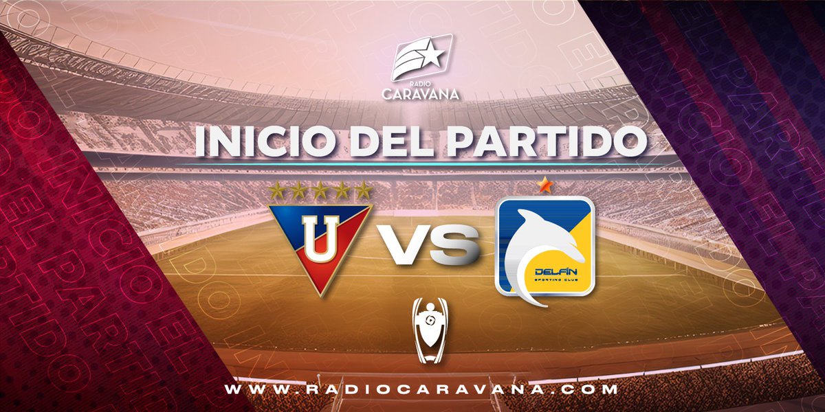 ¡COMIENZA TODO EN QUITO! ⚽️ ⚪️ @LDU_Oficial 0-0 @DelfinSC 🔵 🏆 @LigaProEC 🗓️ Fecha 8 🏟️ Rodrigo Paz 👉🏻 Escúchalo por radiocaravana.com o por nuestra app