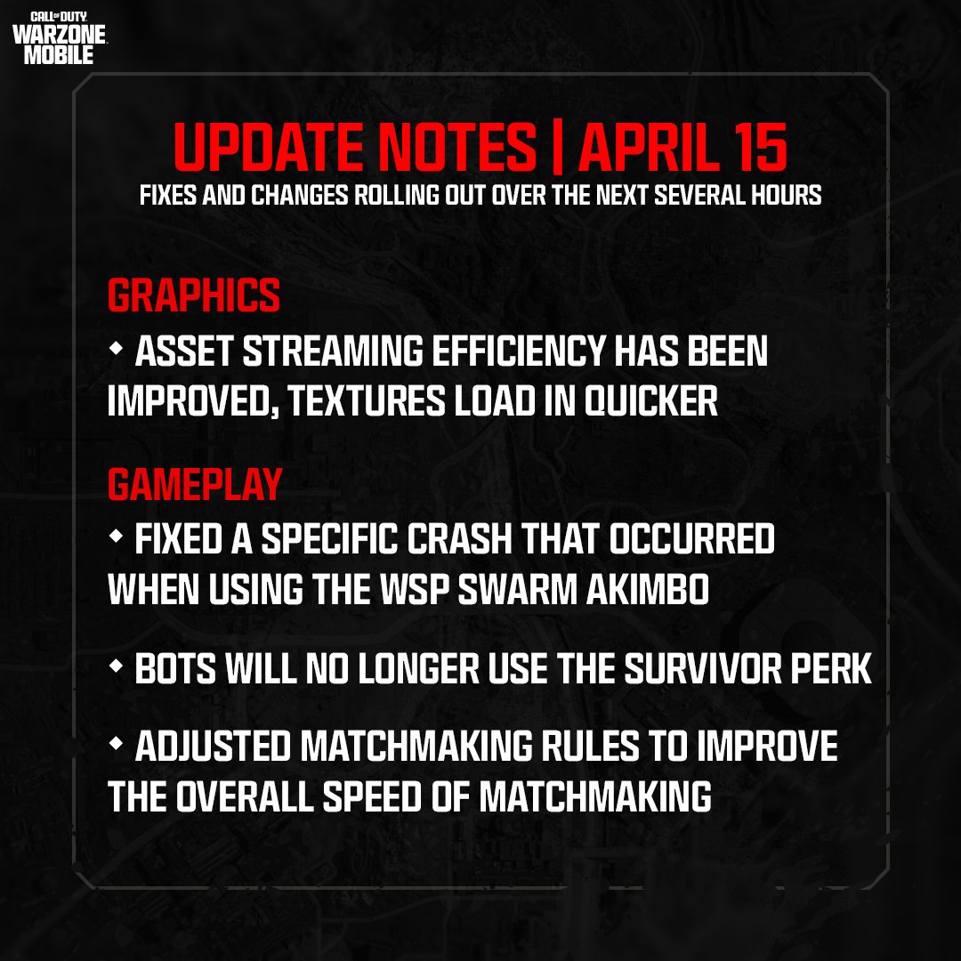 Call of Duty: Warzone Mobile tweet media