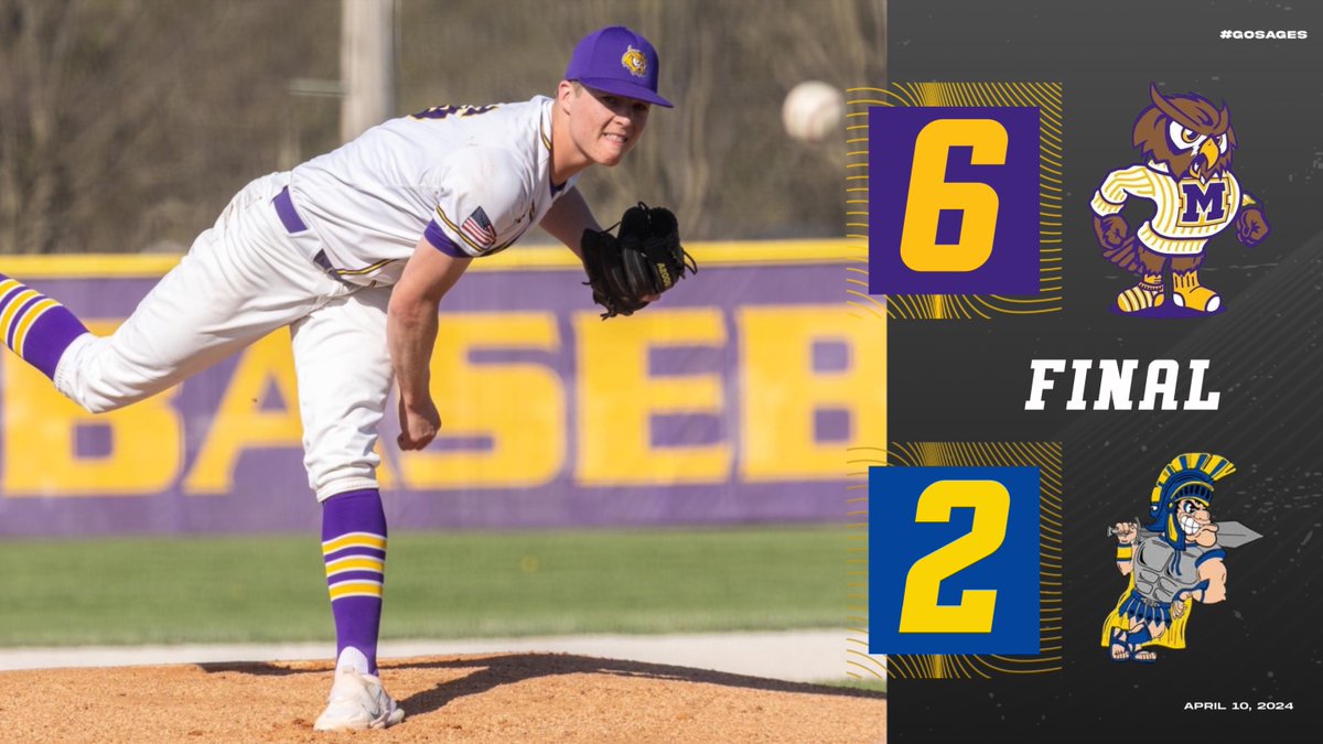 𝗧𝗪𝗘𝗡𝗧𝗬 𝗜𝗡 𝗔 𝗥𝗢𝗪 Craft homers again. Luke Teschke was in full control until Carter Foran put a bow on it for him. Sages give Maroa their first loss and move to 20-0! #SagesBaseball | #GoSages