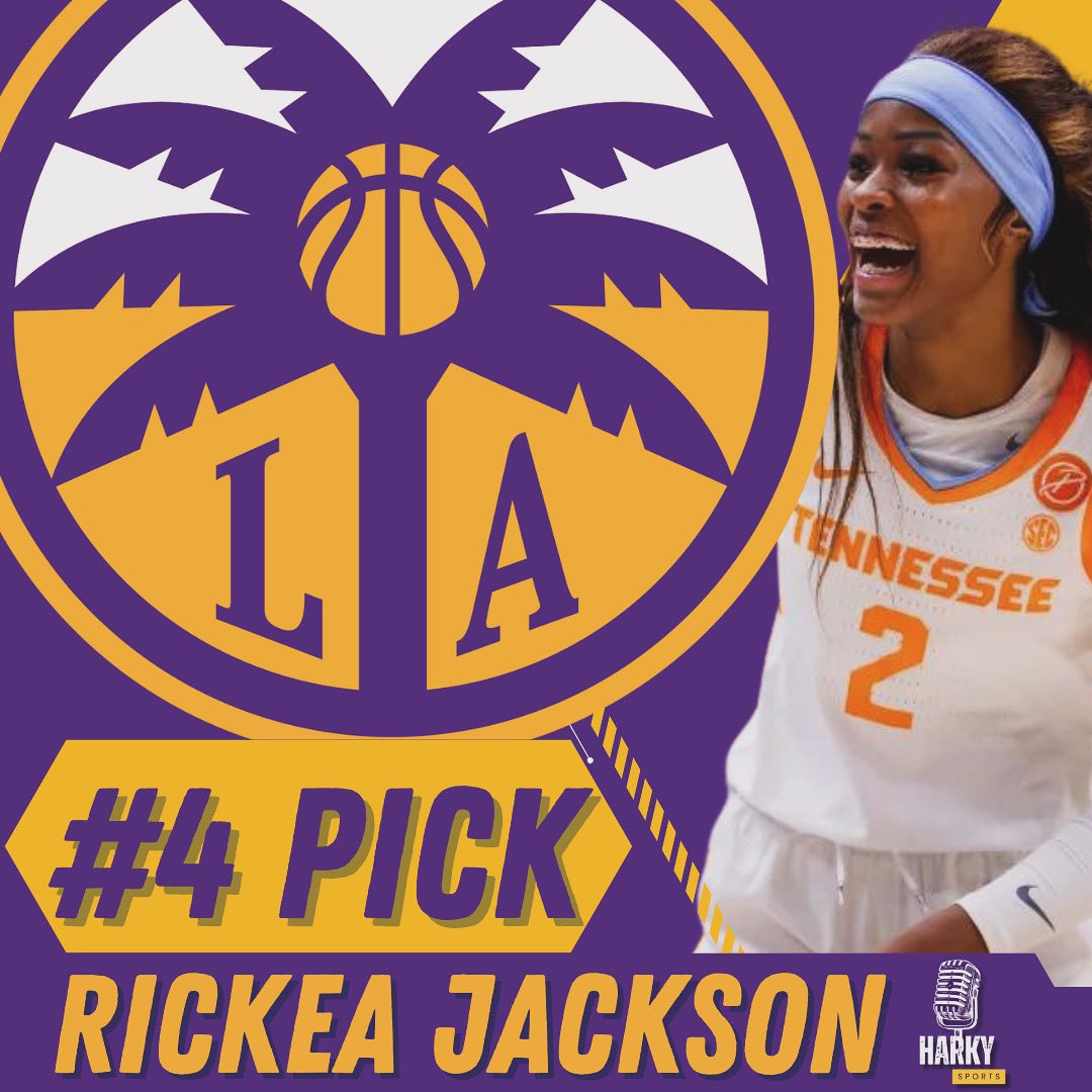 With the number four overall pick in the 2024 WNBA Draft the Los Angeles Sparks select……

#losangelessparks #rickeajackson #wnba #wnbadraft