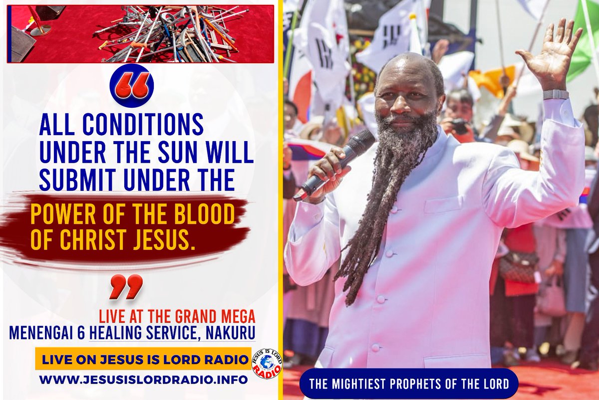 The ETERNAL BLOOD of JESUS is still flowing. Cripples stand up and Walk The Blind can See The Deaf can Hear All other sickness, afflictions and incurable conditions - HEALED HALLELUJAH !!! #CumanaHealingService