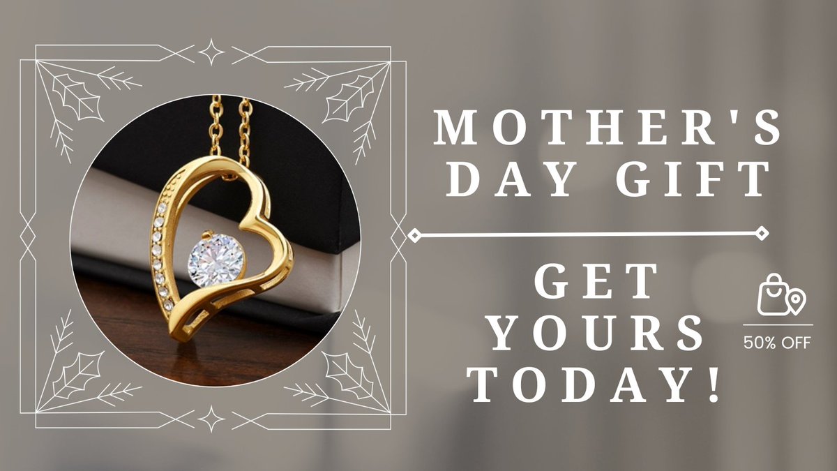 #MothersDay is coming along very soon! Get your #gift early and let the heart of your family sparkle with our exclusive Mother's Love Necklace. 💎 A timeless treasure to say 'Thank You' for a lifetime of love. 🌹 #MothersDay #MomJewelry #LoveYouMom #MothersDaySparkle #GiftOfLove