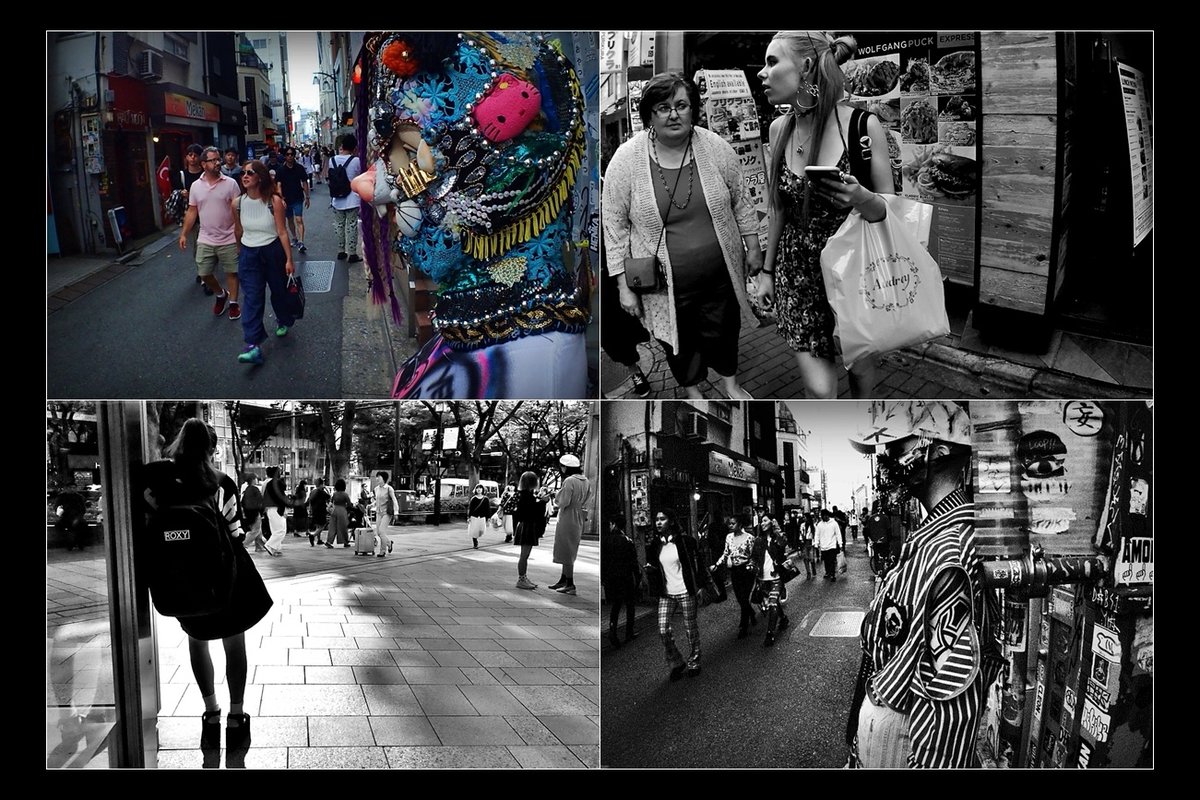 街景@原宿　過去画像。                                           
#街歩き #街撮り 
#ｽﾄﾘｰﾄｽﾅｯﾌﾟ 
#オリンパスＴＧ３