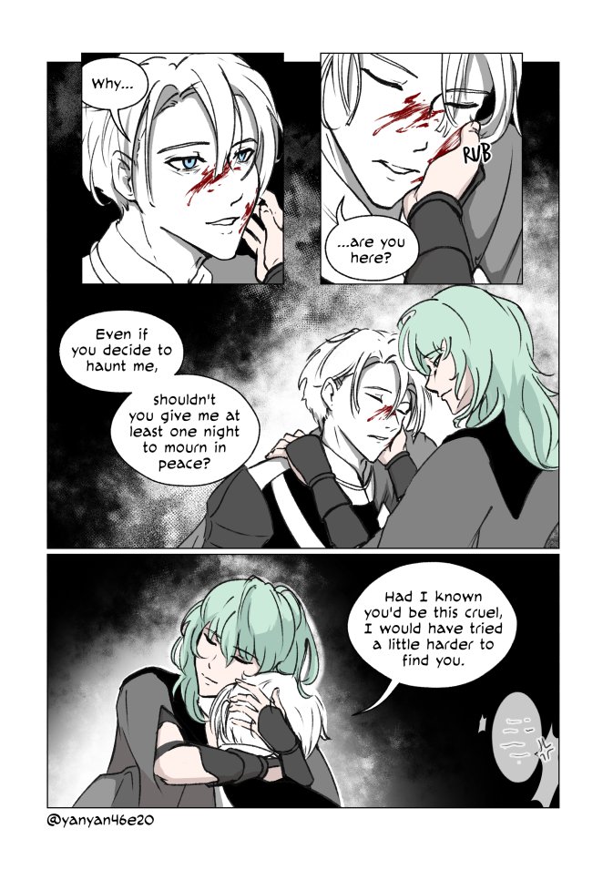 «Memoriam» Page 5 At least he gets a hug🥹 #fe16 #FE3H #dimileth