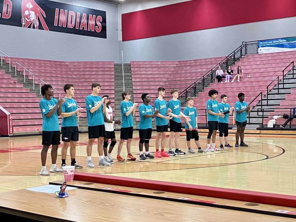 Varsity Mens volleyball earned a 3-0 win tonight against Loveland! #988