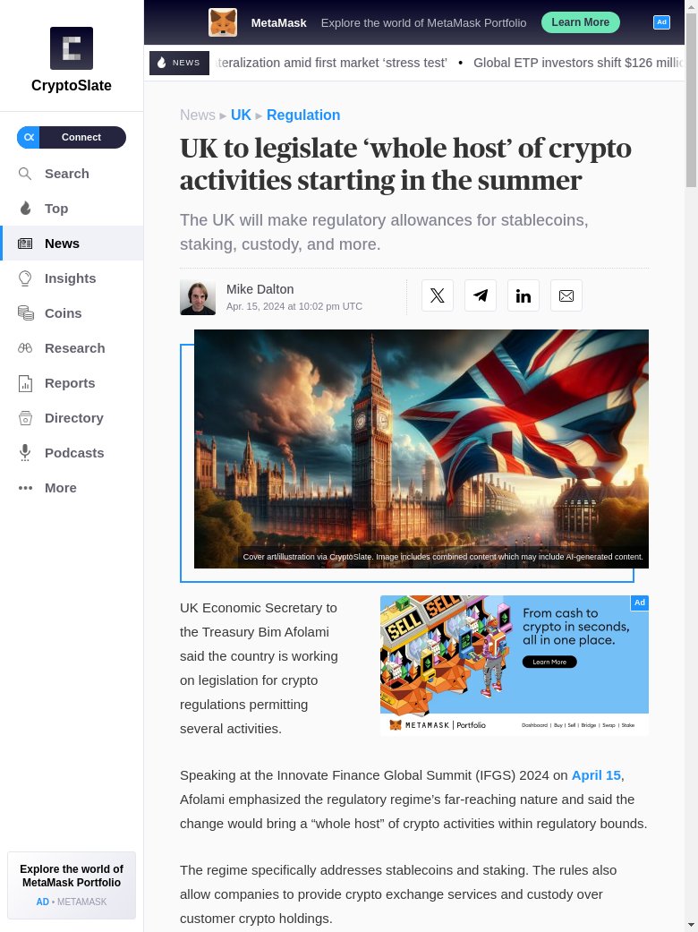 BREAKING NEWS : UK to legislate whole host of crypto activities starting in the summer cryptoeco.net/tw/2c02.html #UK #cryptolegislation #summer'