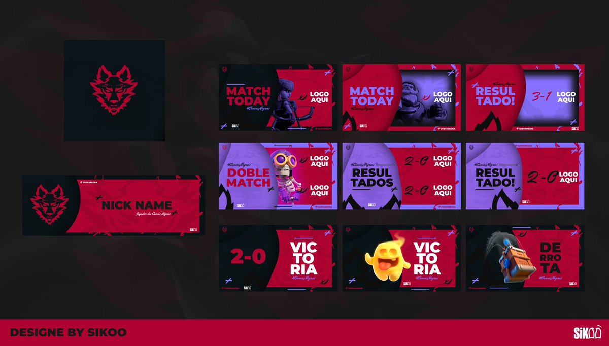 Nueva línea Gráfica + Logo para <a href="/CuevaNegraCR_/">Cueva Negra</a>