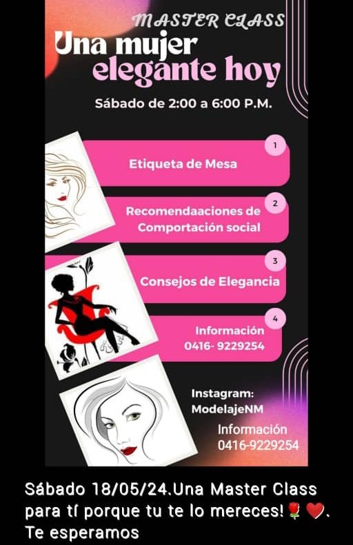 NadimarM's tweet photo. La mejor Máster Clase para Tí. Tenemos excelentes promociones https://t.co/LB1W2oqK7j
