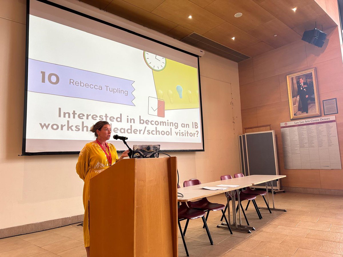 RebeccaTupling's tweet photo. Presented yesterday to the CDNIS staff on the benefits of being part of the IB educators network. Encouraged others to apply as it has been one of the best professional experiences of my career. Thank you @makkyfung for organizing another successful #weshare
#ib #lifelonglearner https://t.co/xeJ4h3xmiJ