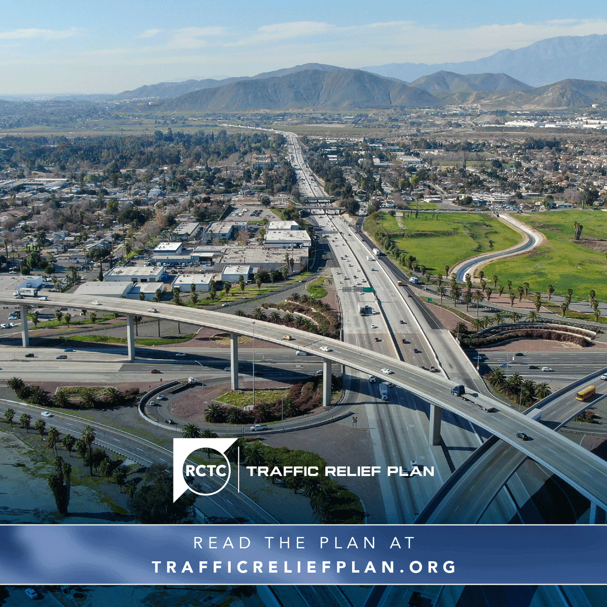 📣 We have a plan! The Commission approved the 2024 Traffic Relief Plan last week. The comprehensive aspirational Plan identifies more than $30 billion in transportation projects across #RiversideCounty. 

Read the approved Plan at TrafficReliefPlan.org