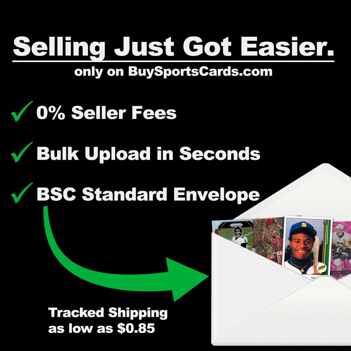 Collectors are waiting…start selling to them on BuySportsCards.com 😃 #TheHobby #SportsCards