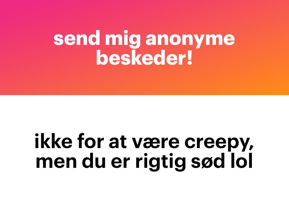 AmadeleineA's tweet photo. Takker 😂 https://t.co/bOXrBLhiNs