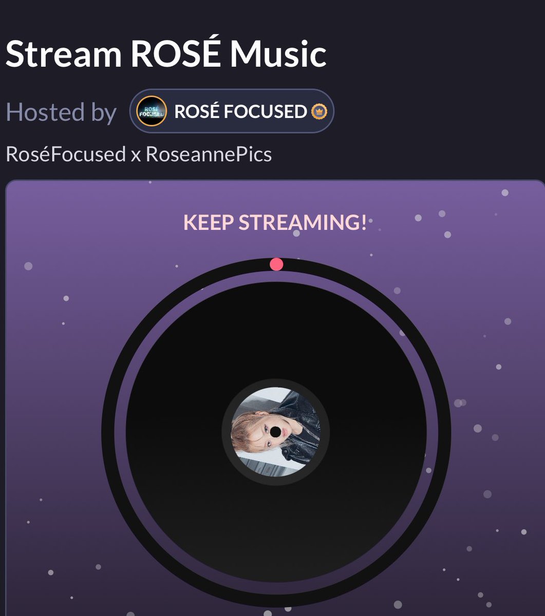 ROSÉ FOCUSED¹ tweet media