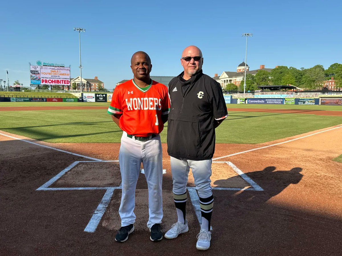 Kcannonballers's tweet photo. Views from the 2024 Jonathan Foundation game, between the AL Brown Wonders and the Concord Spiders, hosted here at Atrium Health Ballpark!
#JonathanThacker #TheJonathanFoundation #HaveABlast https://t.co/QAzc7W8mZk