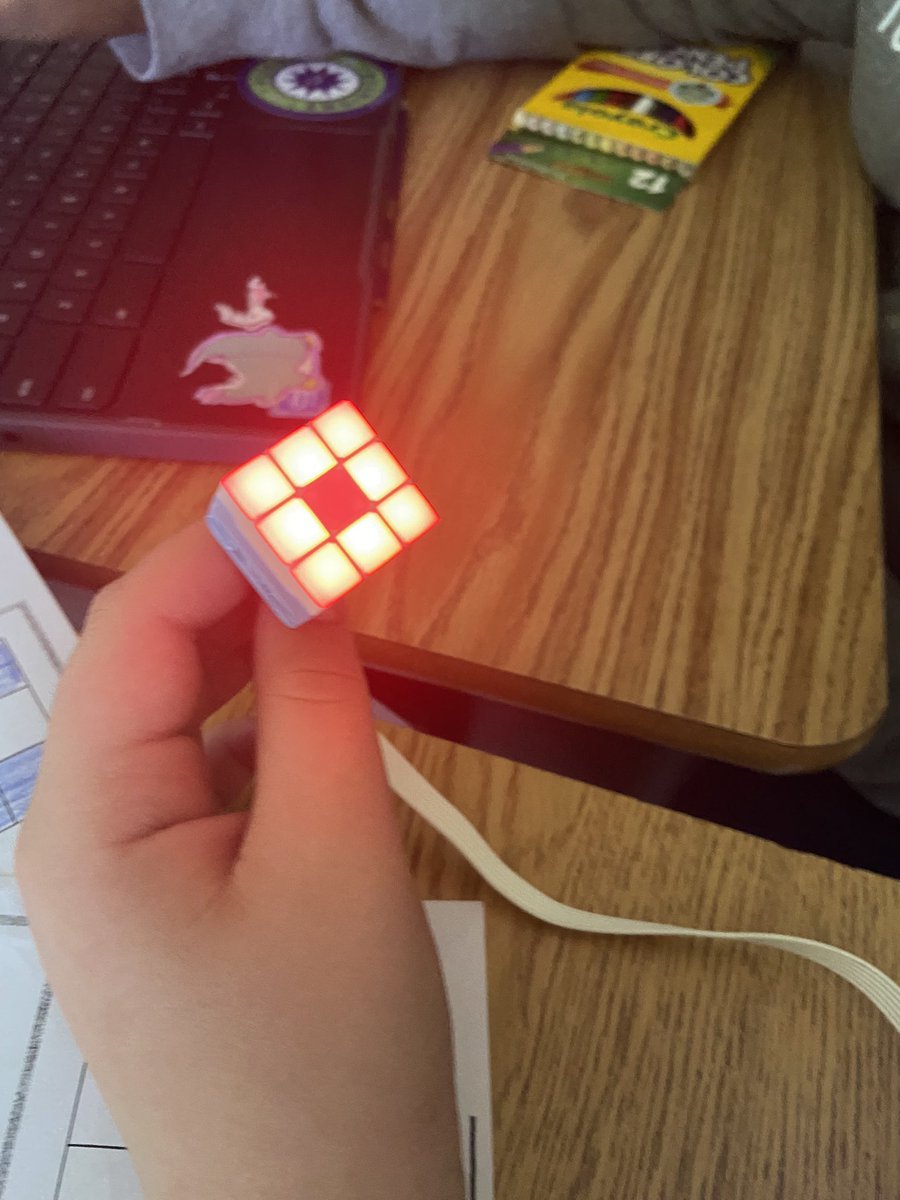 Ss enjoyed designing and programming a light show for their structures in the #STEAM #STEM lab #LEGO