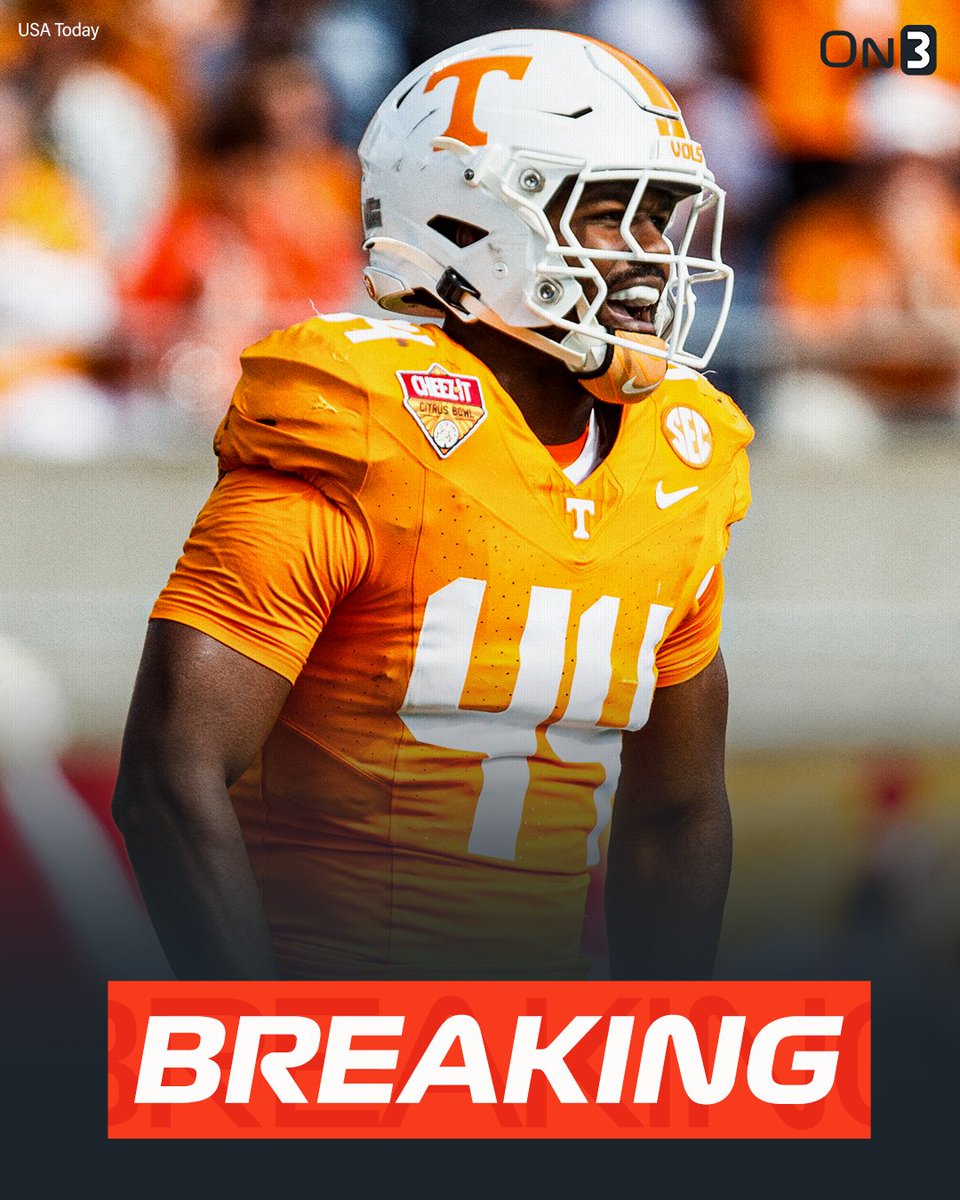 BREAKING: Tennessee LB Elijah Herring plans to enter the NCAA Transfer Portal, he announced. He led the team with 79 tackles last season👀 on3.com/college/tennes…