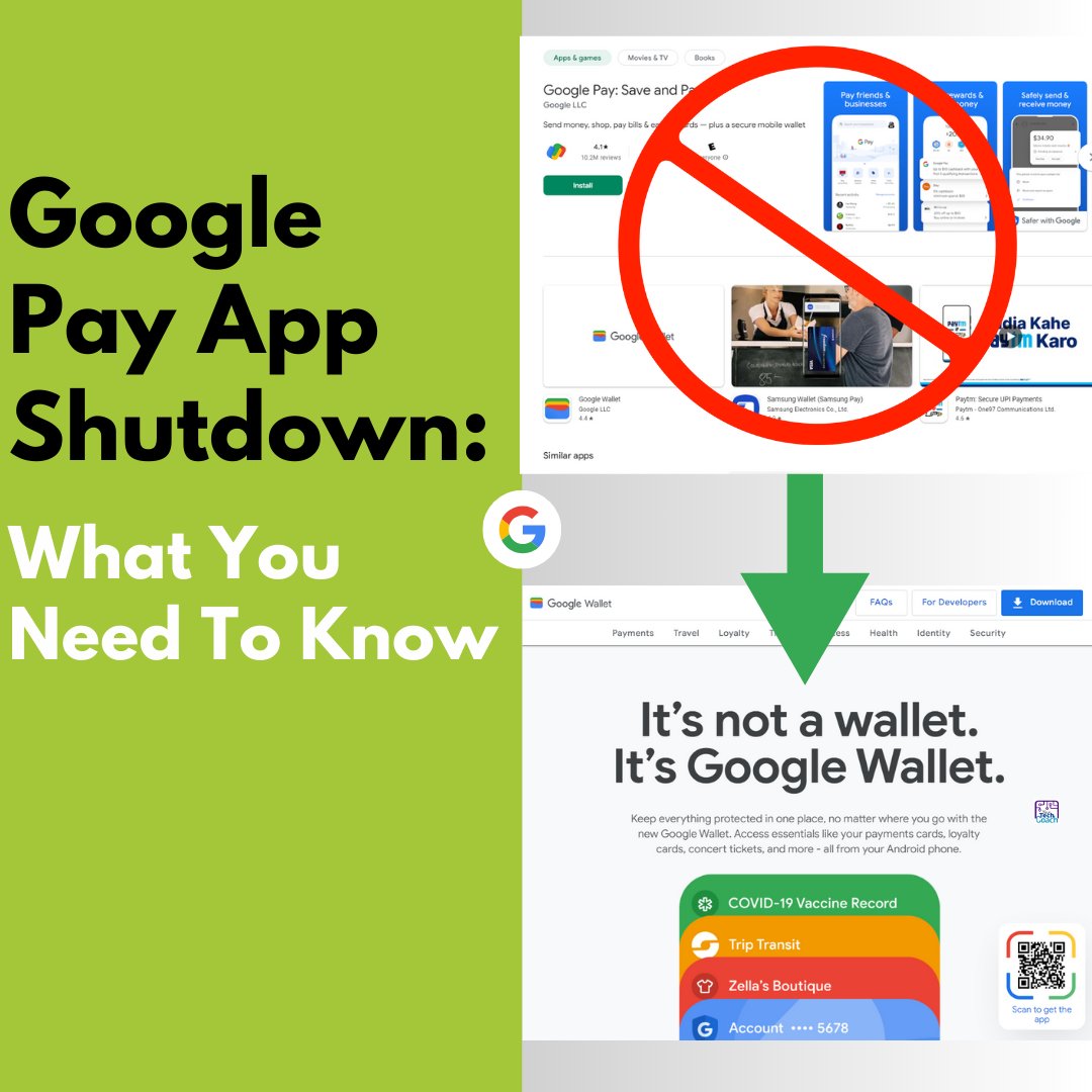 Google Pay App Shutdown: What You Need To Know

#GooglePayShutdown #GoogleWallet #digitalwallet #techupdate

youtube.com/watch?v=hzbK0Y…