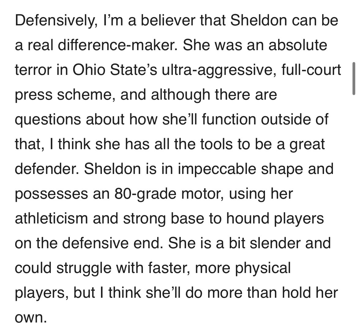 Jacy Sheldon was my #1 target for the Wings. here’s what i wrote about here in my draft preview piece. combo-guard who is absolutely incredible at getting downhill and finishing at the rim. good shooter off catch/dribble. huge defensive potential with elite motor. winning player