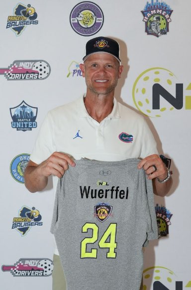 DannyWuerffel's tweet image. 1997 @NFL draft ➡️ 
2024 @NatPBLeague draft 🏈🏓

27 years later to the month, I am thrilled to participate in my second pro team draft. 

Honored to be joining the @DenverIconics this NPL season alongside an incredible team! 

Who’s ready for some professional pickleball?
