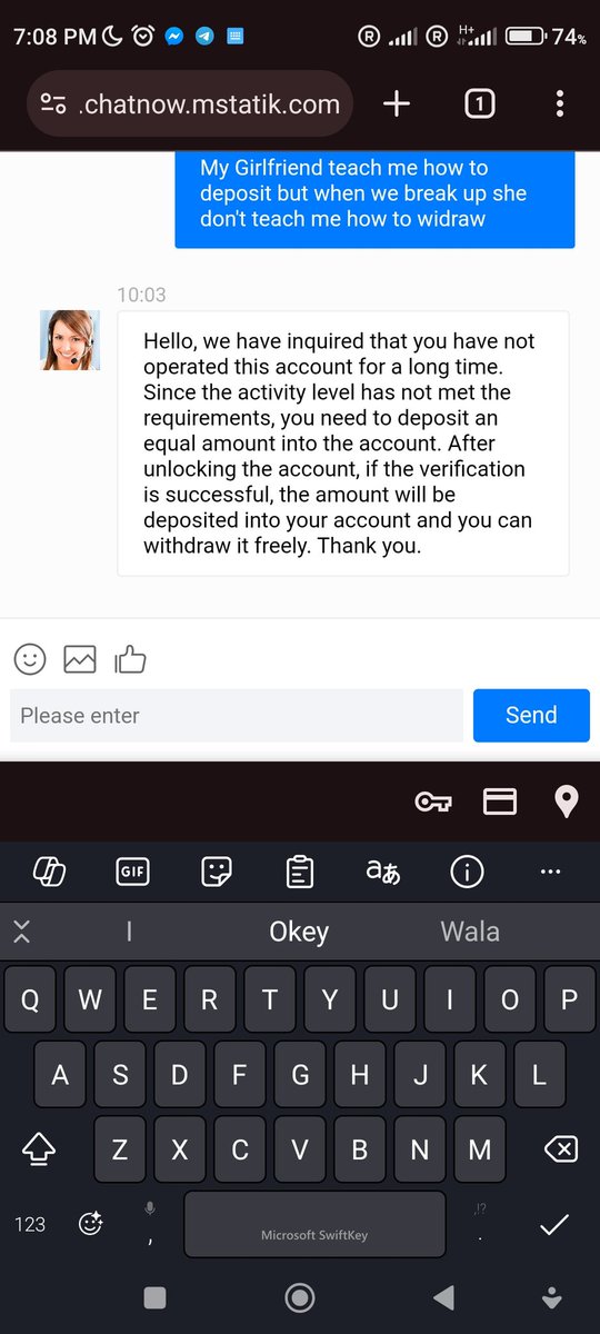 Masterjerricko's tweet photo. @MetaMask Metamask can you help me to widraw my money on bittrading. https://t.co/80xV1rDkAL