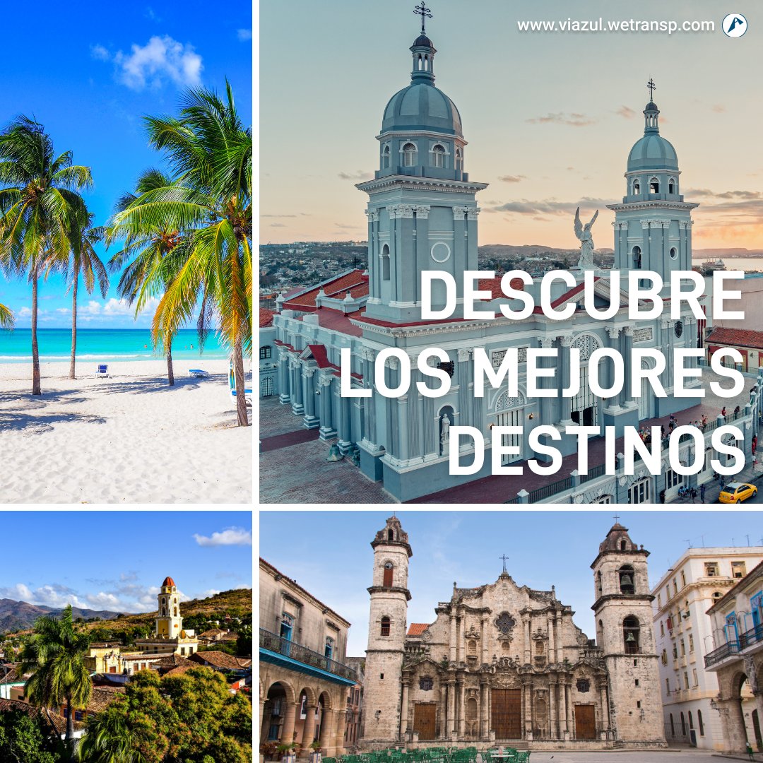 ViazulCuba's tweet photo. ¿Listo para explorar los mejores destinos de #Cuba 🤳 https://t.co/8XwjbuhCpC?
Descubre las mejores playas, ciudades históricas y paisajes impresionantes.
¡Deja que #Viazul te lleve a donde siempre has querido ir!
#ViazulCuba https://t.co/PleGcPhesB