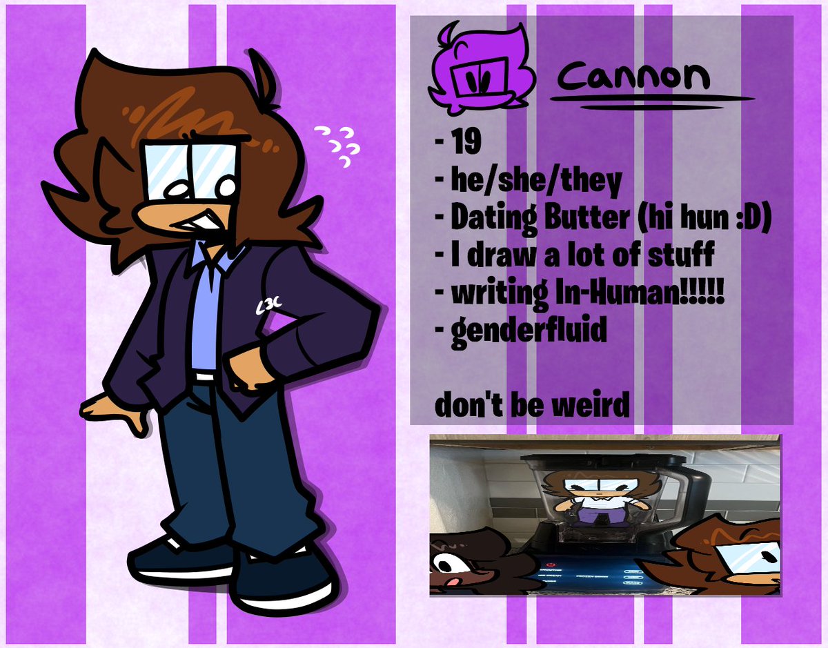 Loose3Cannon's tweet image. Finally finished the refs for me and my OC Raul
so if u wanna give ur hand at drawing them u can LOL