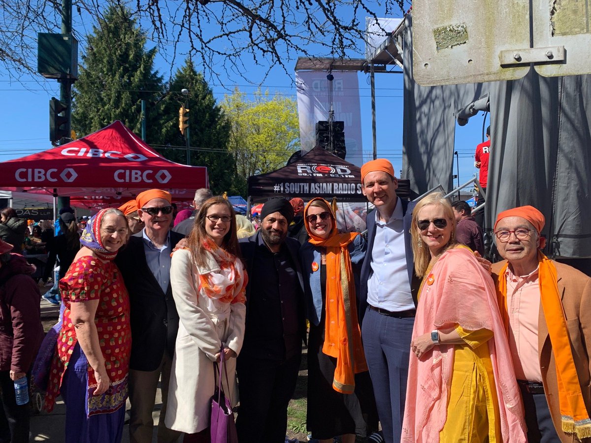 Thank you to all the organizers, volunteers & community members for organizing Vaisakhi in Vancouver! It was great celebrating Vaisakhi this weekend with my colleagues MLAs and Premier David Eby! #Vaisahki #HappyVaisakhi #VancouverVaiskhi