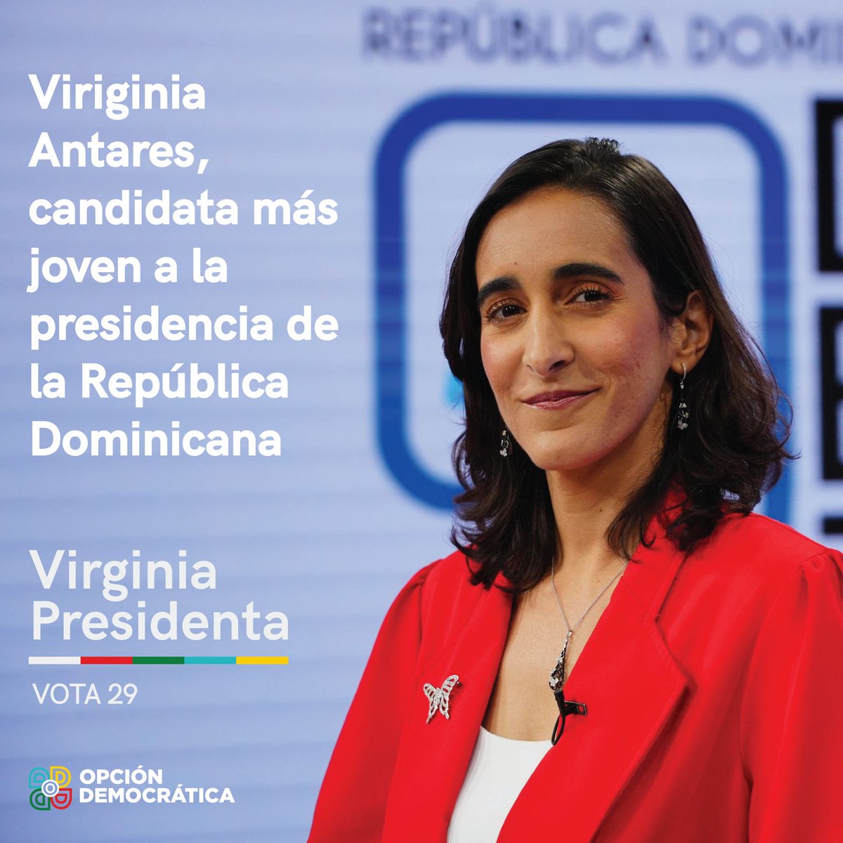 #VirginiaPresidenta #ElPoderEsDeLaGente #OpciónDemocrática