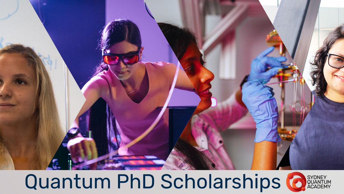 Elevate your career with #quantum #PhD scholarship- places reserved for women. Gain industry-ready skills, conduct research with world-leading experts at our partner universities.  
Apply by 15 May➡️ bit.ly/3vGBahK 

#QuantumTech #DiversityInSTEM #STEMWomen #WomenInSTEM