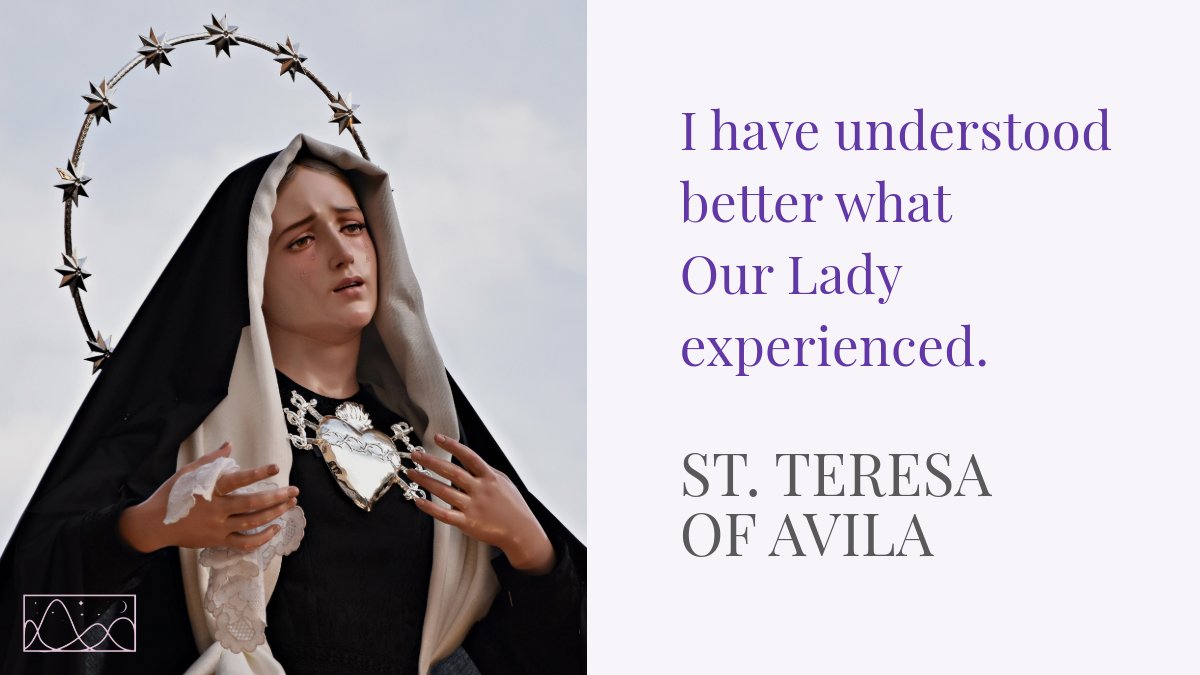St. Teresa of Avila testified to her profound experiences of suffering and consolation. Her vivid encounter with Christ offers a glimpse into the transpiercing of her soul. Check out our blog to learn more about this grace! 💜 wp.me/p4jVkC-9v2?utm… #CatholicX @silviojbaez