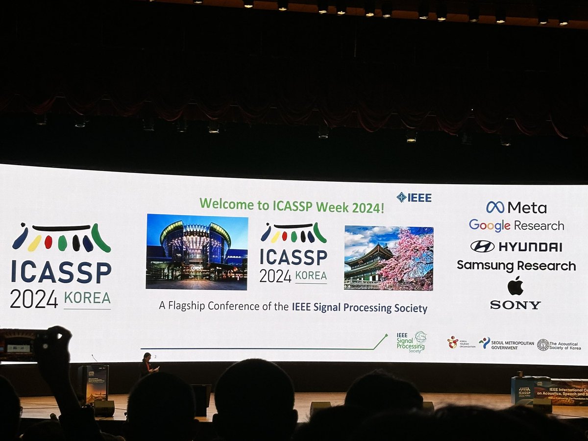 ChaosXi's tweet photo. #ICASSP2024 opening ceremony@ICASSP2024 https://t.co/txKgrsbplw