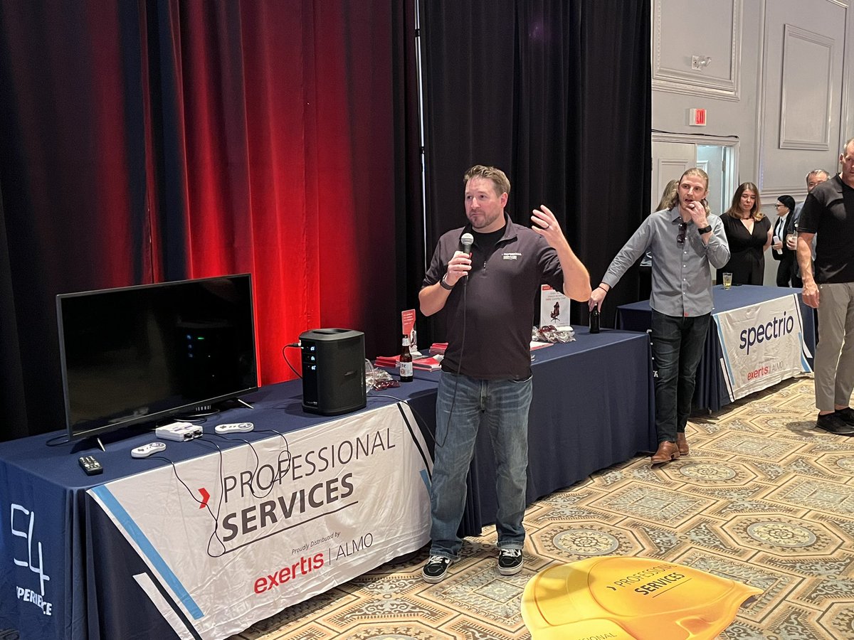 As the pre-show @ExertisAlmo #E4Experience tour rolls on, it’s great to hear about the breadth of professional services that Exertis Almo offers — from inception to commissioning. Installation is obvious, but don’t forget about drafting, programming & more.
#avtweeps #sellservice