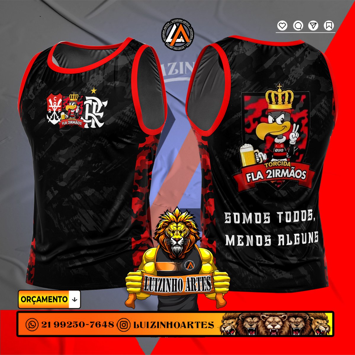 fla2irmaos's tweet photo. CAMISA MODELO BASKET MASCULINO PONTA DE ARROZ 45$

PAGAR ATE O DIA 8 DE MAIO E A DATA QUE VOU MANDAR FAZER A CAMISA!!!

SÓ PODERÁ POR O NOME NA LISTA MEDIANTE O PAGAMENTO TOTAL DA CAMISA

POR FAVOR ME MANDAR O COMPROVANTE NO PRIVADO

PIX - 21979711265

INTERESSADOS CHAMA NO PVD. https://t.co/PVXZyofi5F