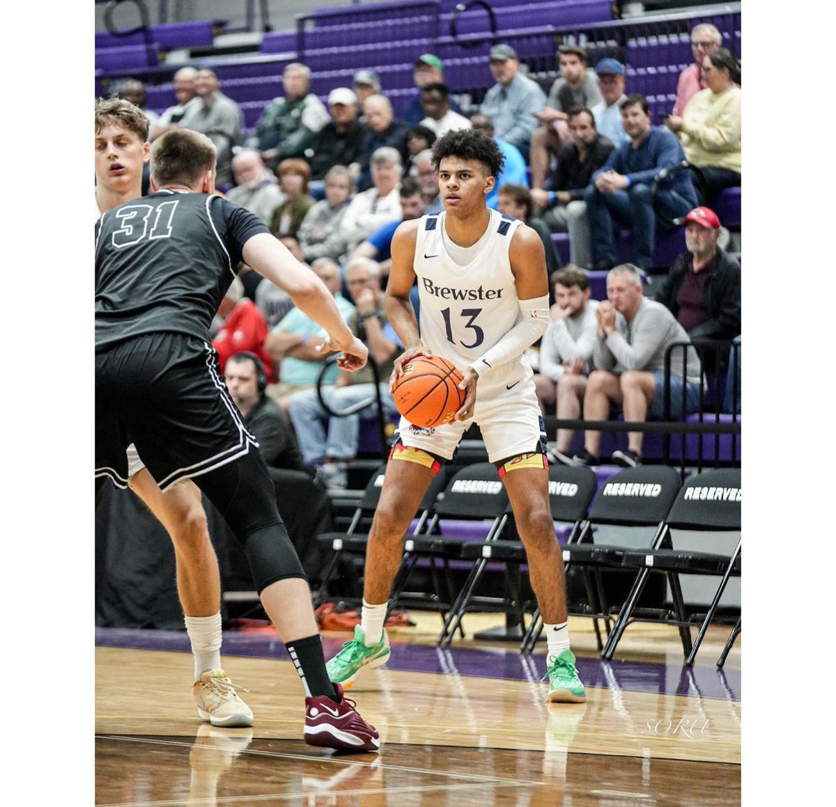 Brewster Academy 6'8' junior wing Preston Fowler '25 hearing from Penn State, Rhode Island, & Wake Forest. Will play for @NY_Lightning in Nike EYBL this spring & summer. @PrestonFowler23 Season Highlights⬇️ hudl.com/v/2N9Msm