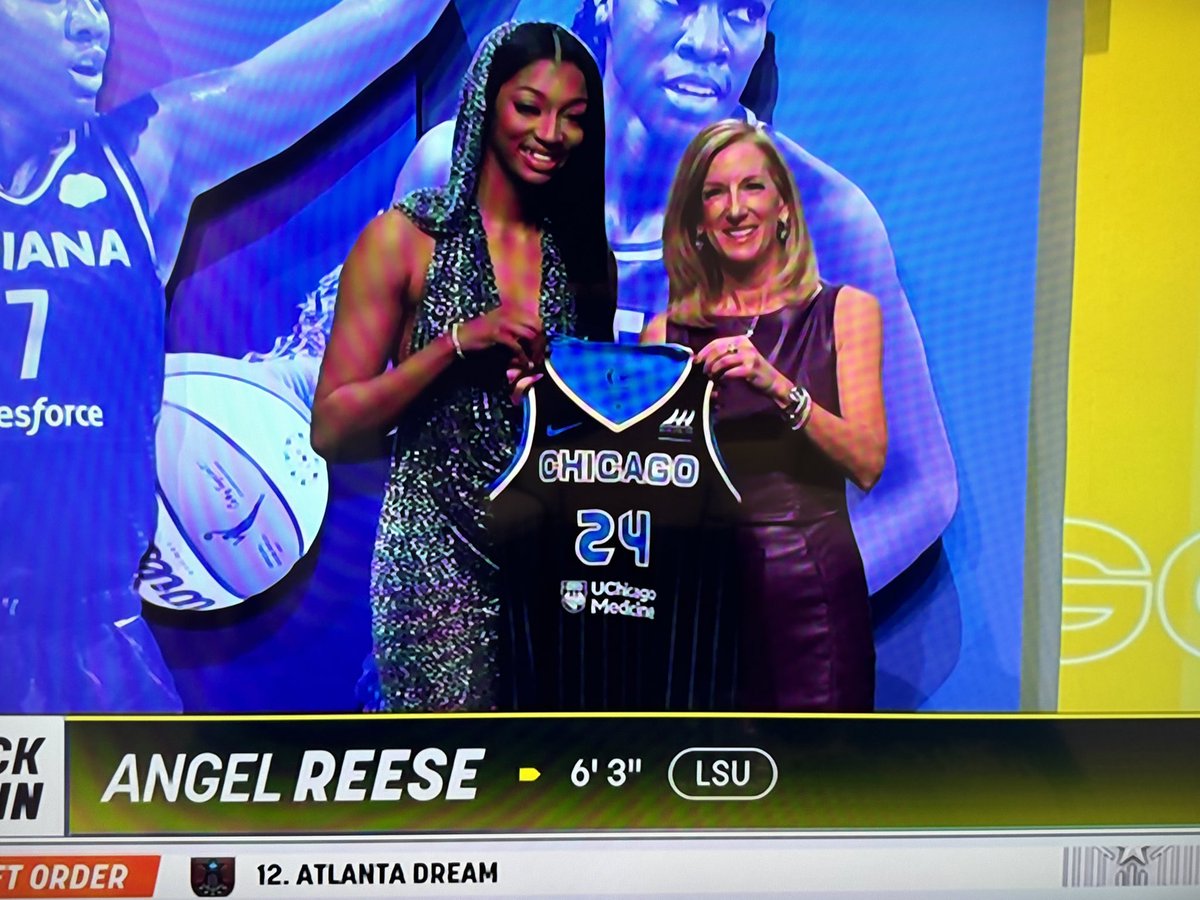 So the Dallas Wings will start their preseason at home against Caitlin Clark and the Indiana Fever, and they’ll start their regular season at home against Angel Reese and the Chicago Sky. Solid.