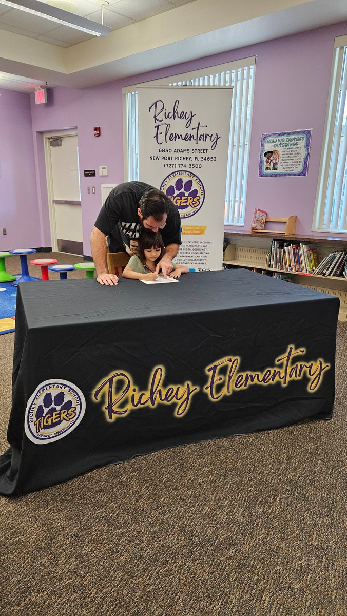 RicheyTigers's tweet photo. Kindergarten Signing Day! Today, we welcomed our newest Tiger Cubs. #AllPawsIn #IBAllPawsIn https://t.co/Pumuy93obK