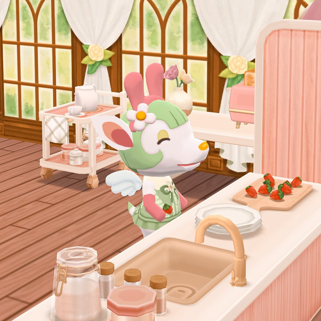 i adore her, look at her tiny strawberry 🥹🍓 #acpc