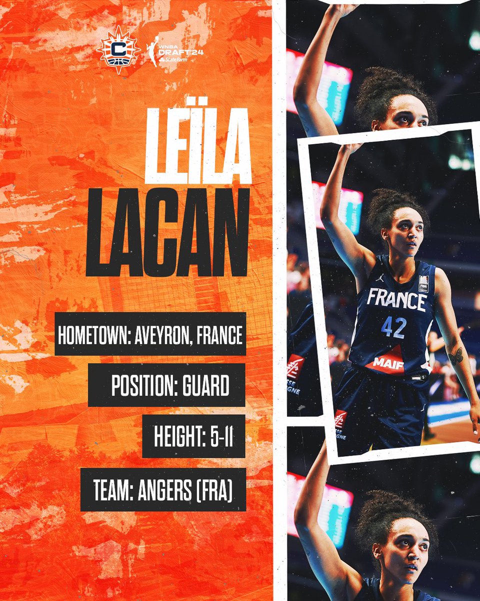 Bienvenue, Leïla! 🇫🇷☀️ #WNBADraft