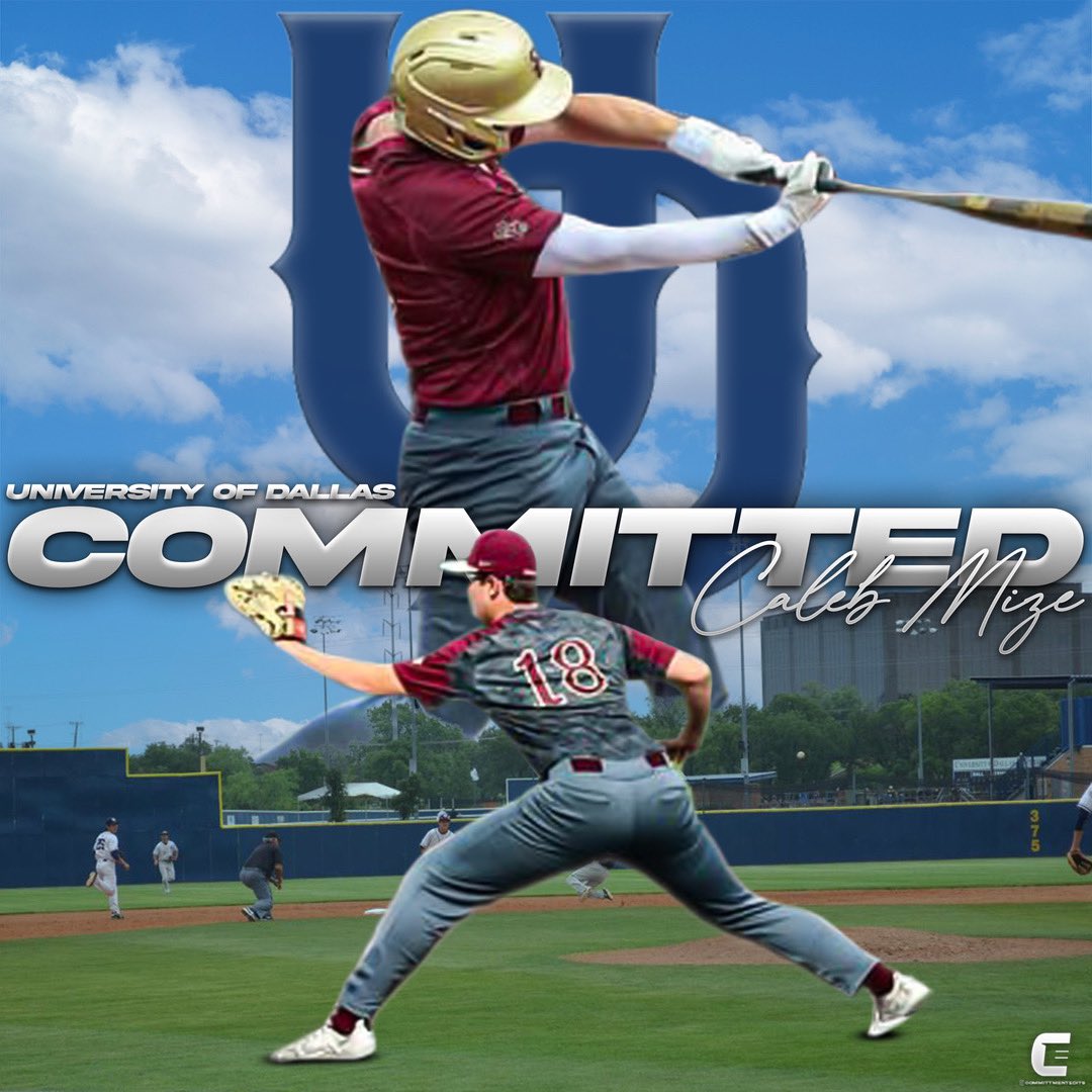 Committed! @UDallasBaseball @SCHS_Baseball1