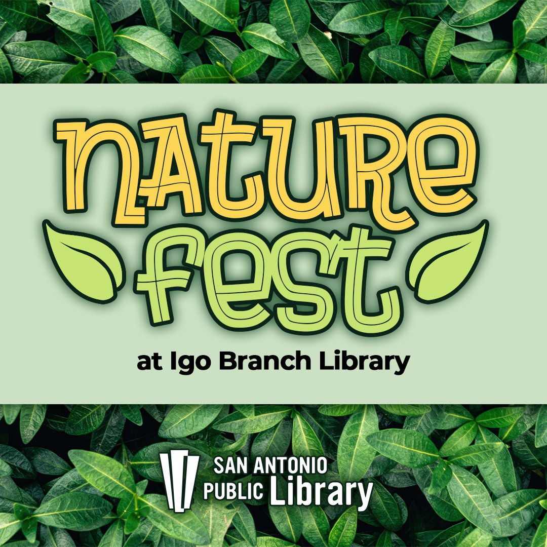 🌿 Explore the wonders of nature with us at Igo Branch Library on Thursday, April 18 from 2:30-5:30 p.m.! Join local organizations and presenters for an experience celebrating the great outdoors. Plus, fun interactive crafts! 🌳🎨 Learn more: 🔗 mysapl.org/Events-News/Ev…