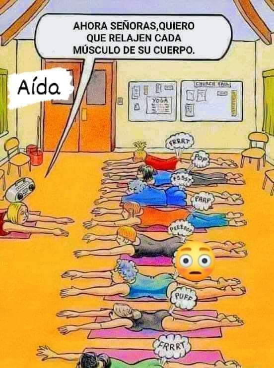 Jajaja mucho relajo parece..😂😂😂