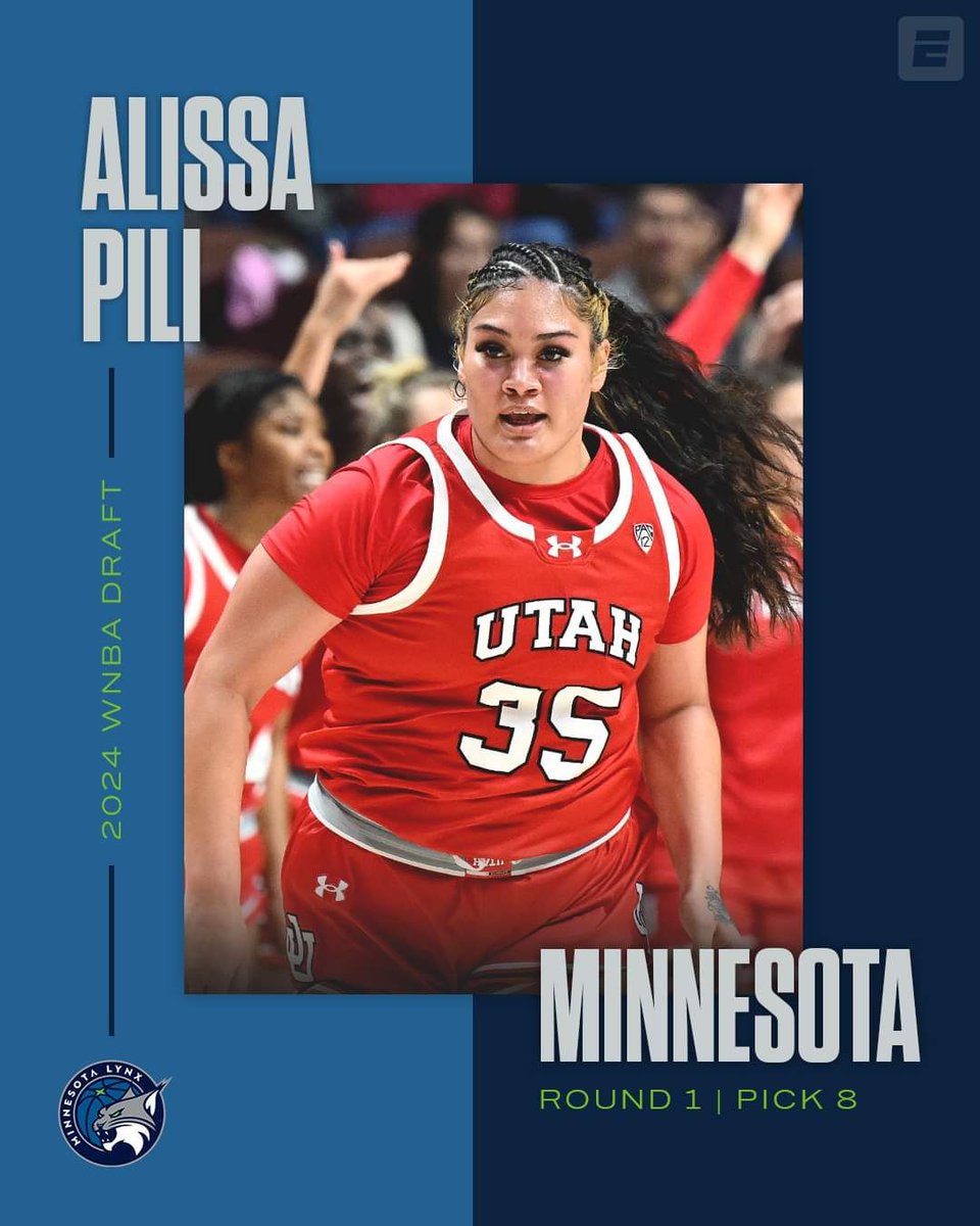 Shout out and congratulations to Alissa Pili (Inupiaq/Samoan) who is the 8th overall pick of the 2024 WNBA draft and will play for the Minnesota Lynx!
#NativeAthlete #Inupiaq #Samoan #WNBA