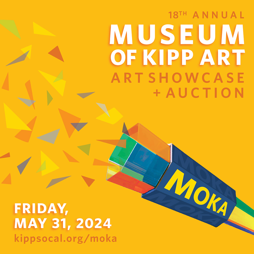 🎨 Mark your calendar for the 18th Annual Museum of KIPP Art (MOKA) showcase + auction at Spotify LA headquarters on Friday, May 31, from 6-8:30 p.m., benefiting our whole-child approach to a joyful, affirming, and academically excellent education! More info coming soon 👀