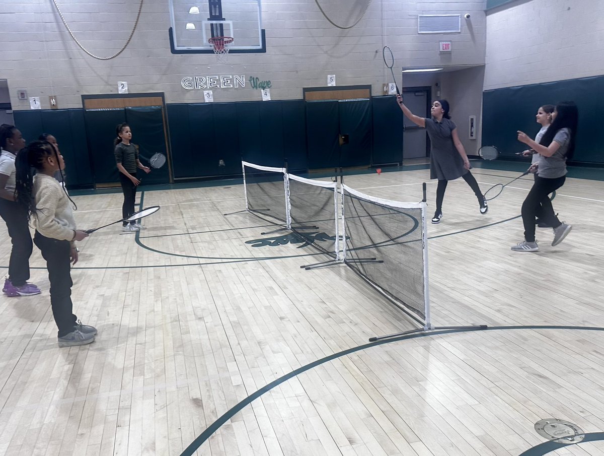 Net sports, what a raquet!! We have been impressed with how hard the kids are working on new skills!