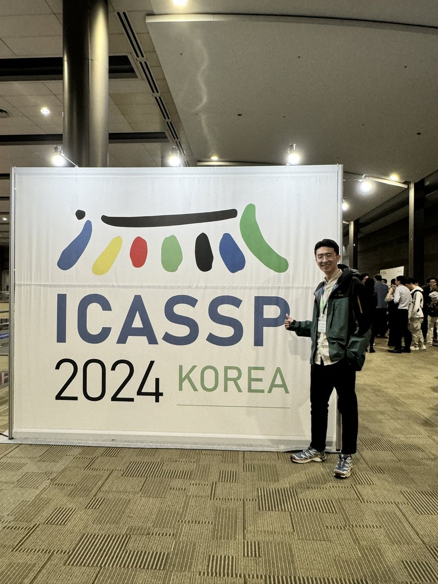 zijunlong's tweet photo. #ICASSP2024 Happy to attend IEEE International Conference on Acoustics, Speech, and Signal Processing! Really good welcome ceremony and nice K-pop welcome reception! https://t.co/OWxXN6SBLg