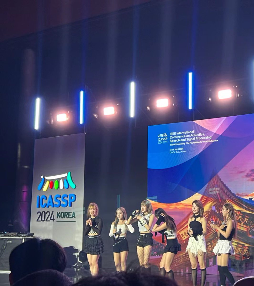 zijunlong's tweet photo. #ICASSP2024 Happy to attend IEEE International Conference on Acoustics, Speech, and Signal Processing! Really good welcome ceremony and nice K-pop welcome reception! https://t.co/OWxXN6SBLg