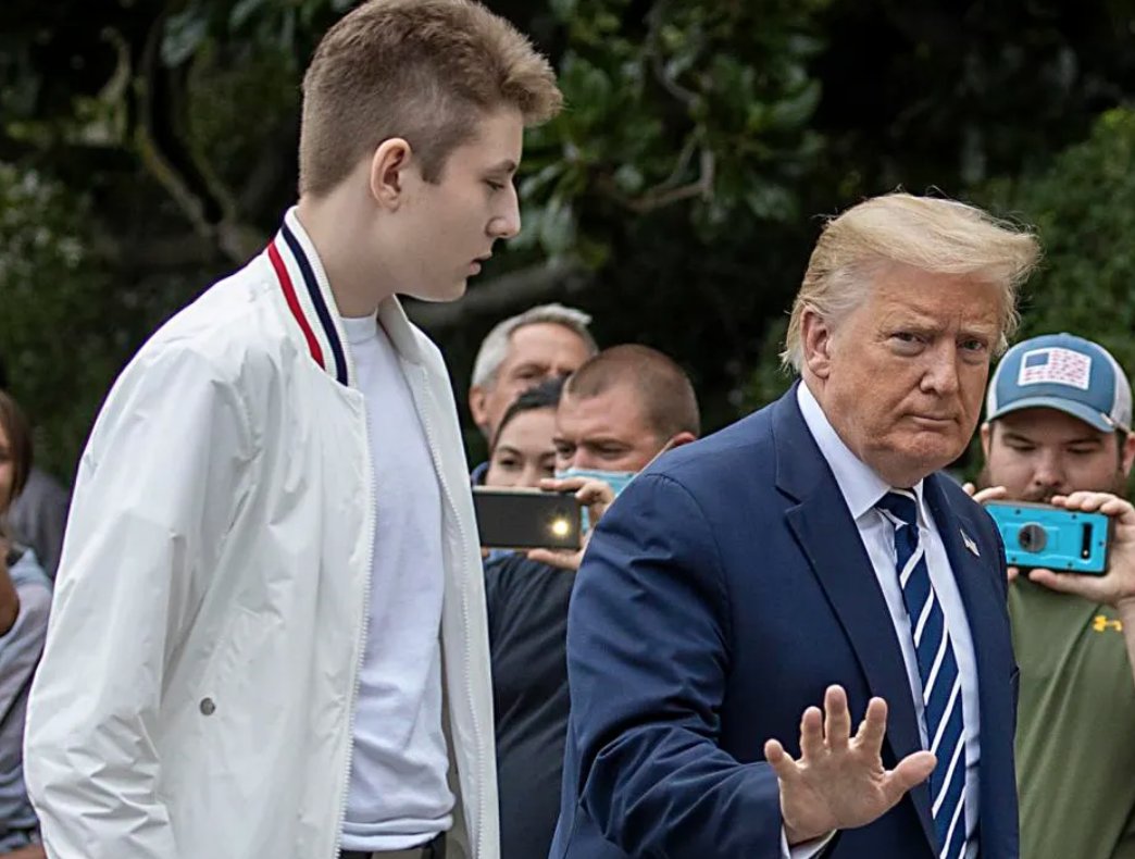 On first day of trial, Trump dodges bullet as judge refuses to excuse him for Barron's high school graduation. Trump skipped the graduations of all four of his other kids and doesn't want to play favorites. A+ parenting!