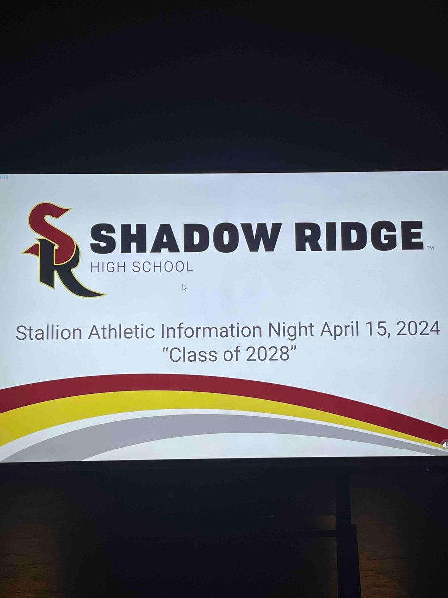 Looking forward to meeting all the Class of 2028 Stallions tonight!